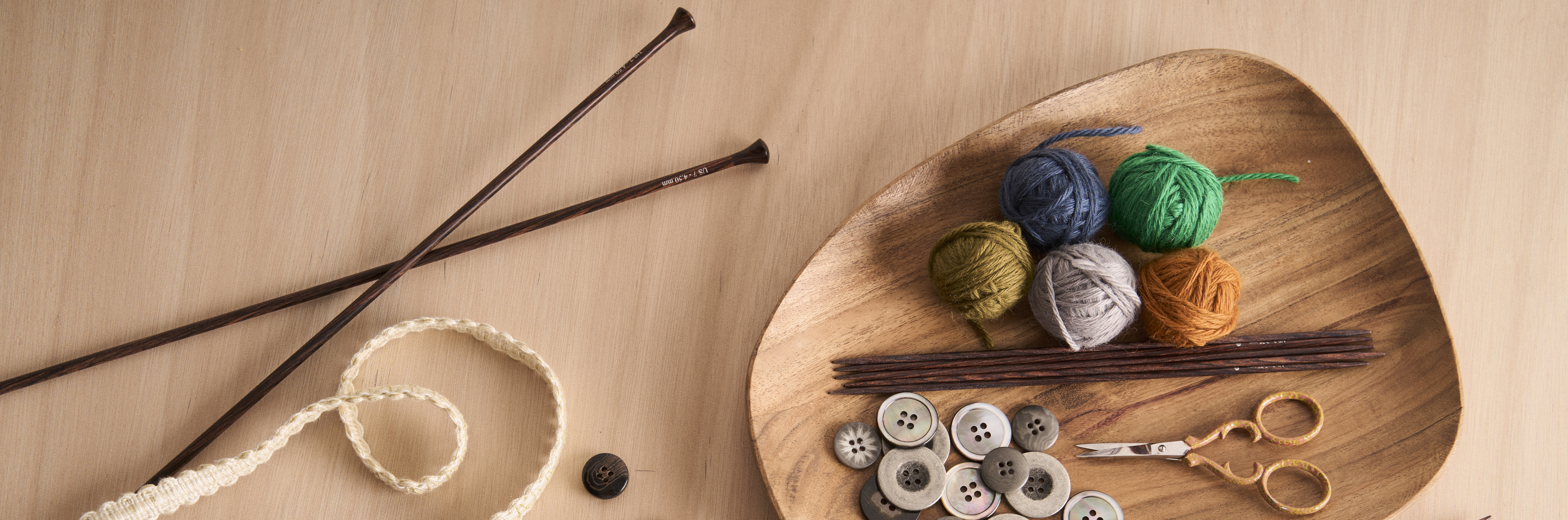 Our Knitting Pattern Library Hero Banner