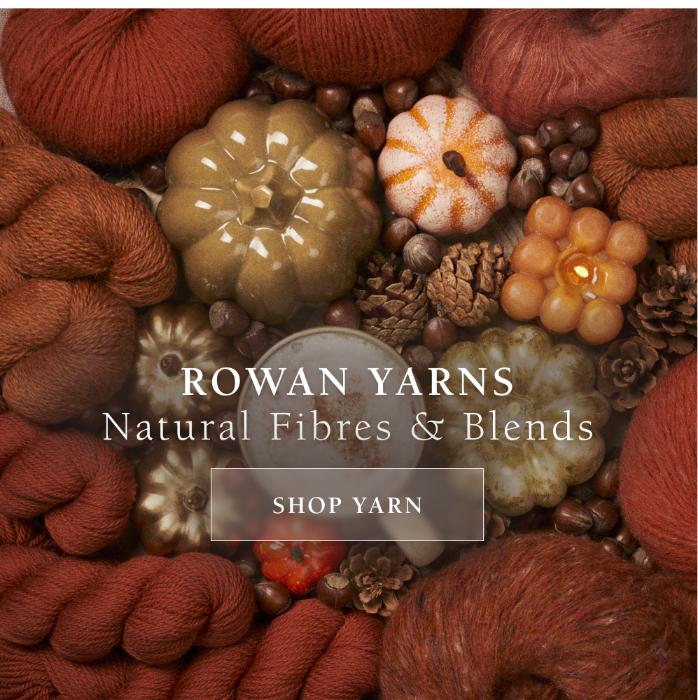 Our Yarns Autumn Palette Hero Banner
